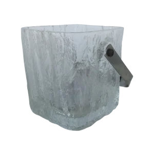 Vintage MCM Hoya Textured Iceberg Ice Bucket