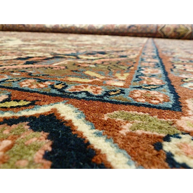 Beige Vintage Sarough Rug, 1940s For Sale - Image 8 of 13