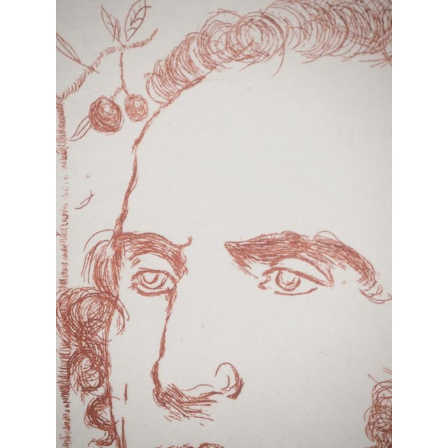 Salvador Dali, George Washington, Original Engraving For Sale - Image 4 of 6