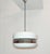 Design: Attributed to Alfred Kalthoff in 1975 Made in Yugoslavia in the 70s (no manufacturer's mark) The lampshade is made...