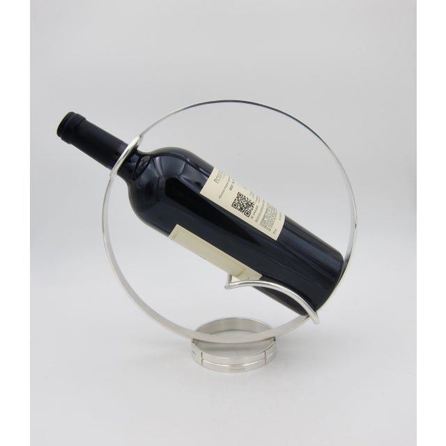 Christofle Christofle Wine Bottle Stand and Pourer Designed by Bernard Yot For Sale - Image 4 of 10
