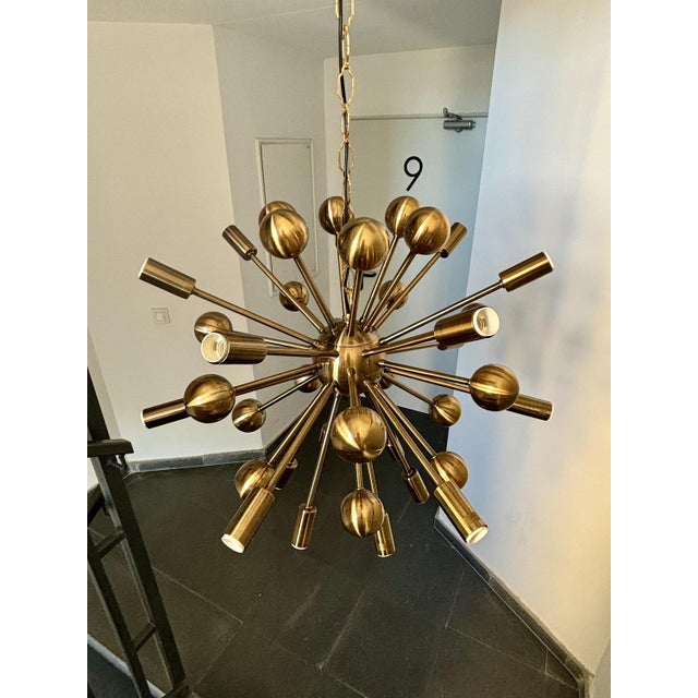 Sputnik Ceiling Lamp, 1990 For Sale - Image 3 of 17