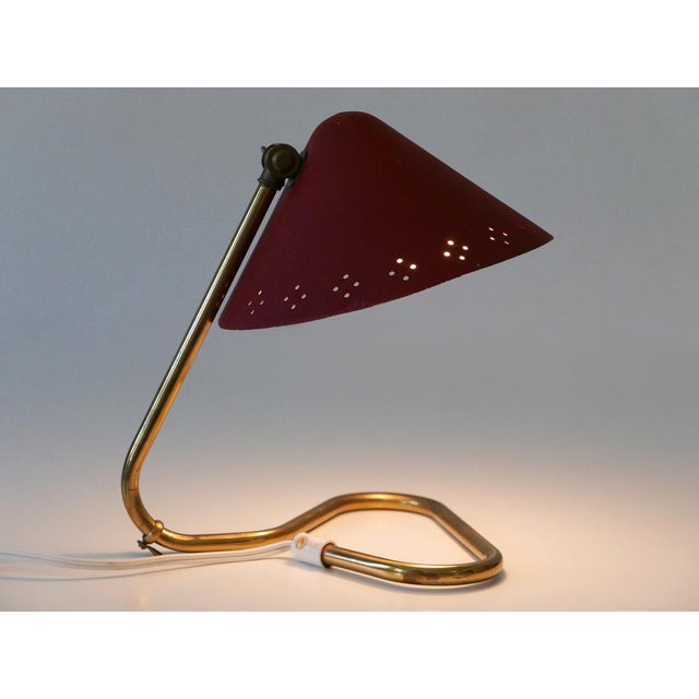 Mid-Century Brass Table Lamp by Erik Wärnå for Gnosjö Sweden, 1950s For Sale - Image 12 of 18