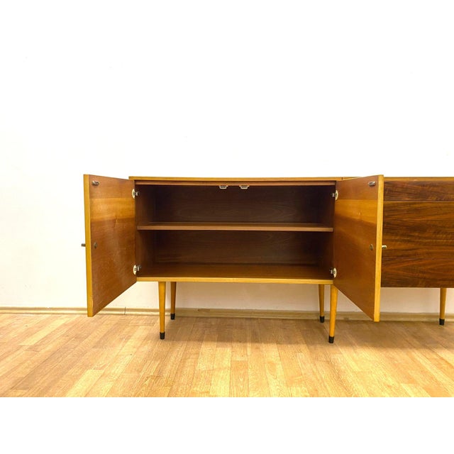 Mid-Century Czech Brussels Style Cabinet from Jitona, 1960s For Sale - Image 6 of 12