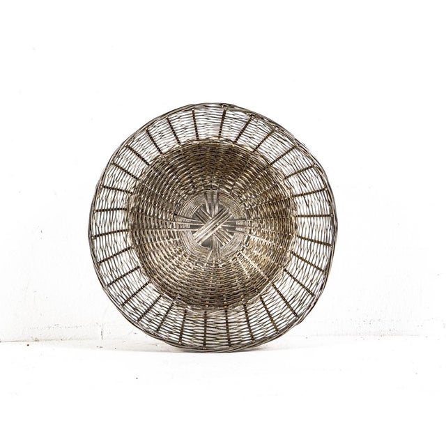 Vintage Silver-Plated Bread Crook For Sale - Image 9 of 18