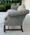 William Morris - Style Fabric Mid Century Down Chinese Chippendale Camelback Settee Sofa Couch Georgian Design For Sale - Image 13 of 18