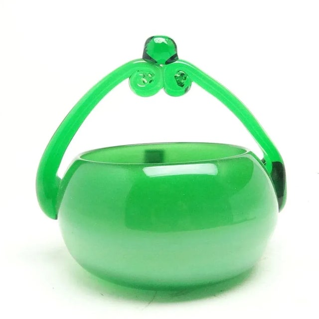 1970s Bowl by Jerzy Słuczan-Orkusz for Krakow Institute of Glass, Poland, 1970s For Sale - Image 5 of 8