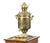 Somavar with Tray and Bowl and Table, Set of 3 For Sale - Image 5 of 8