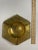 Brass Vintage Hollywood Regency Hexagon Soild Brass Catchall/Ashtray, a Pair For Sale - Image 8 of 10