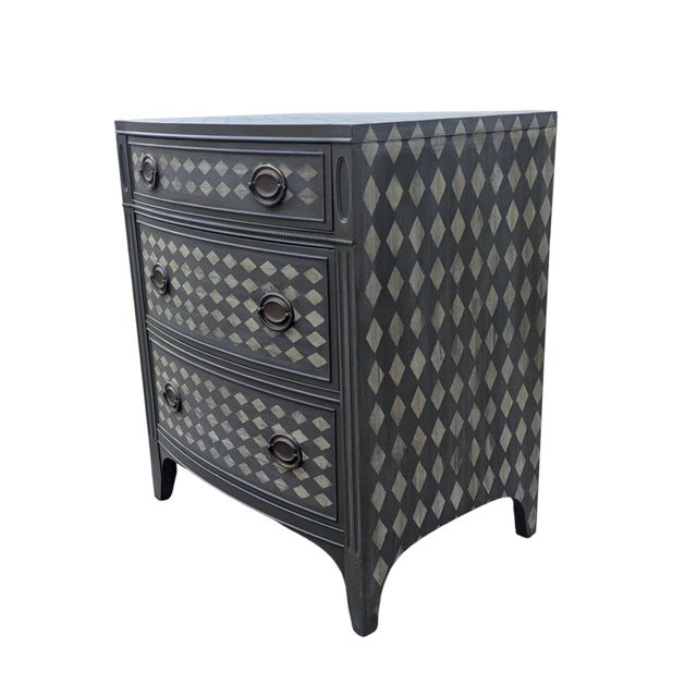 Traditional Vintage Custom Made Harlequin Dresser by Drexel Furniture For Sale - Image 3 of 18