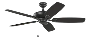 Visual Comfort Fan 52" Colony Max in Midnight Black