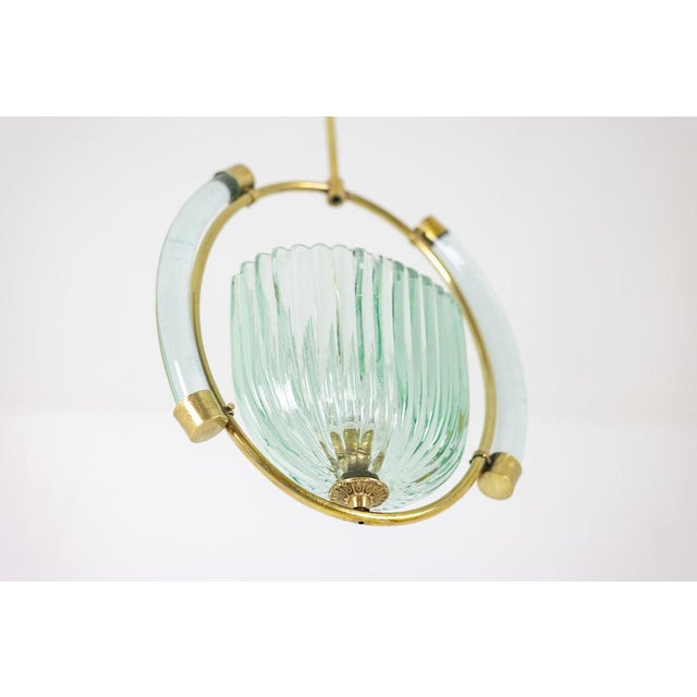Murano Glass Lantern from Barovier & Toso, 1950s For Sale - Image 5 of 16