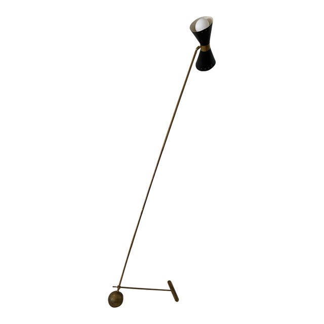 1970s Italian Counter Balance Floor Lamp For Sale