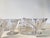 1920s Vintage Crystal Water Glasses with Rex Pattern from Baccarat, 1920s, Set of 7 For Sale - Image 5 of 9