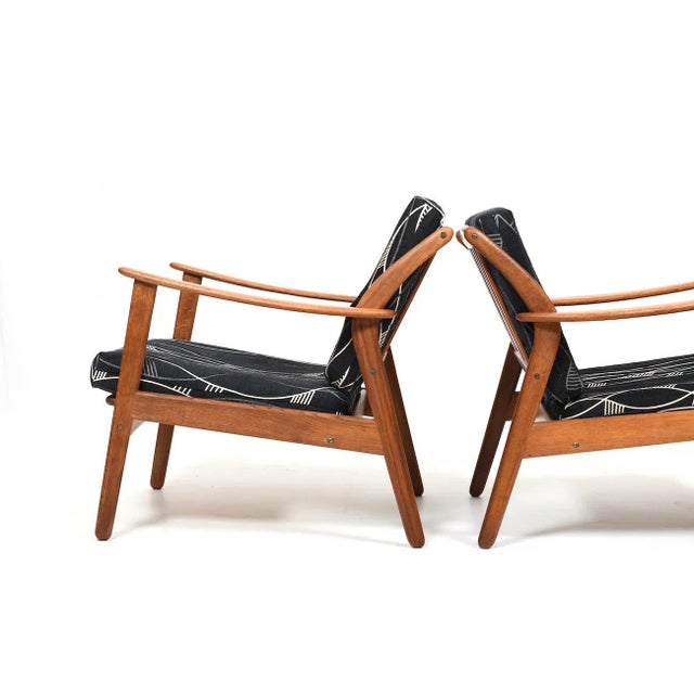 Mid-Century Modern Mid-Century Danish Easy Chairs by Nils Kofoed, Set of 2 For Sale - Image 3 of 13