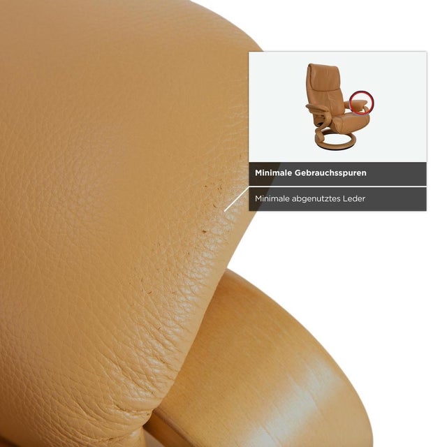 Set of Leather Lounge Chair and Ottoman from Himolla For Sale - Image 12 of 18