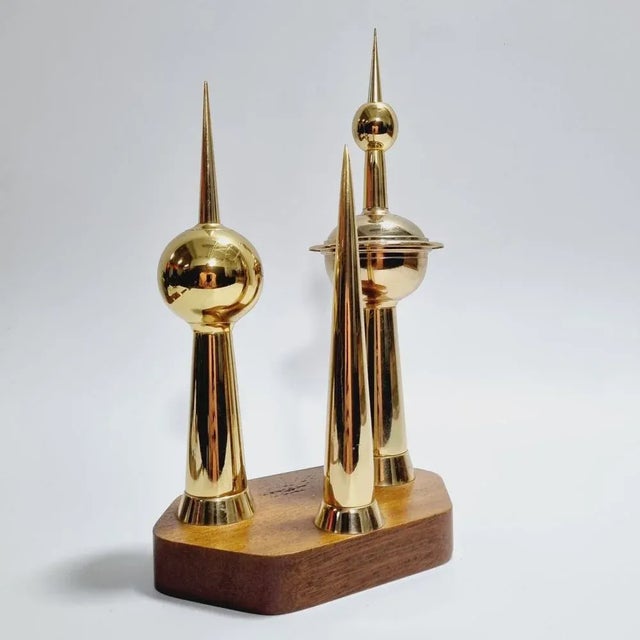 Metal Kuwait Towers, 1980s For Sale - Image 7 of 16