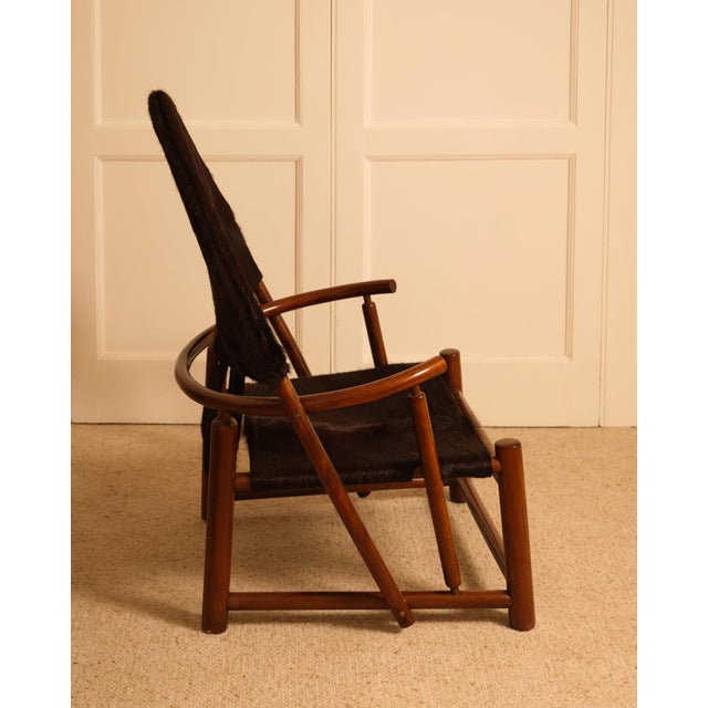 Pair of g23 hoop lounge chair, designed by piero palange and werther toffoloni for germa, 1972, italy. Reupholstered in...