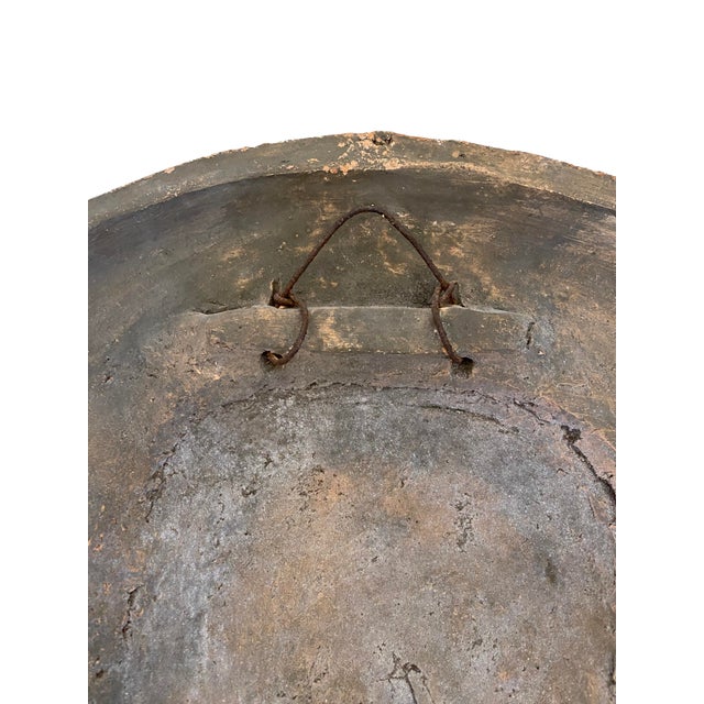 Ceramic Mid 20th Century Glazed Terracotta Roman Wall Sculpture Plaque For Sale - Image 7 of 7