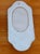 1970s Vintage Coastal White Wicker Mirror With Shelf For Sale - Image 5 of 6