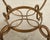 Rene Drouet Style Gilded Iron Granite Top Center Table For Sale - Image 14 of 15