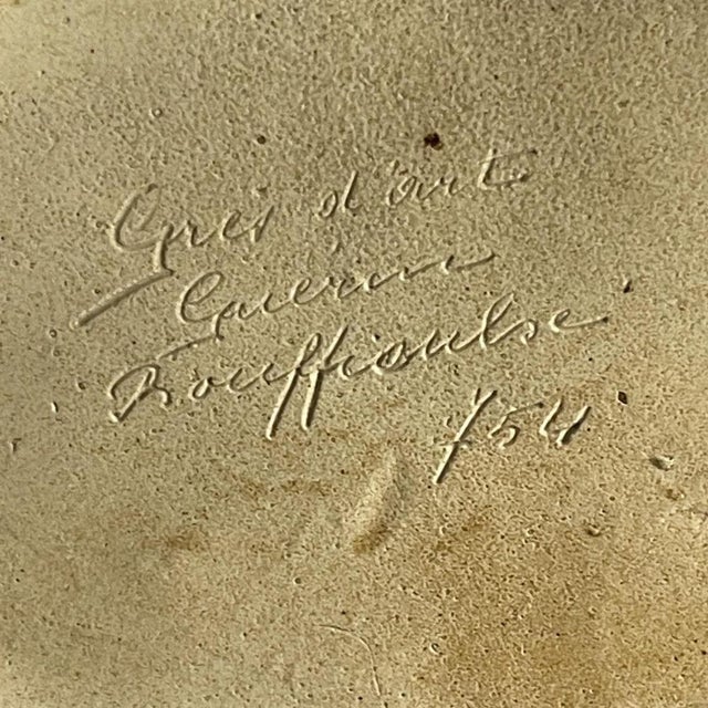 Art Deco Pelican Planter in Bouffioulx Stoneware by Roger Guerin, 1925 For Sale - Image 12 of 17