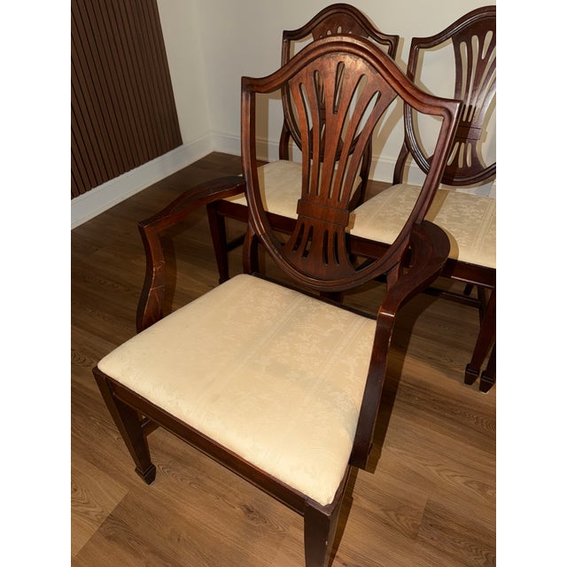 Shield Back Chairs, 6 For Sale - Image 12 of 13