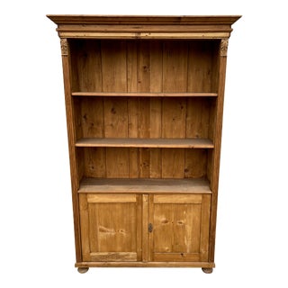 Early 1900s Pine Bookshelf For Sale