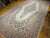 Vintage Oversized Persian Qazvin Area Rug, Hand-Knotted Wool, Floral Medallion, 10x20, Ivory & Blue For Sale In Chicago - Image 6 of 18