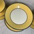 Farmhouse Vintage Ironstone Dinnerware Set of 24 Pieces "Spa Bright Yellow" Pattern by Pagnossin Treviso For Sale - Image 3 of 7