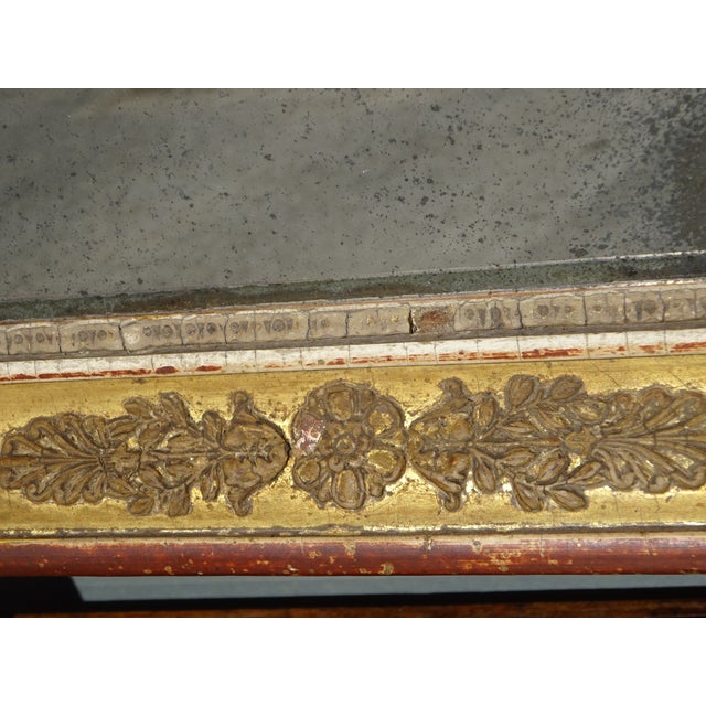 Antique Louis XVI Style Mirror, 1800s For Sale - Image 6 of 18