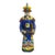 Mid-20th Century Chinese Hand-Painted Royal Man Figurine For Sale