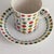 Modern Berlin Parisian Spring Coffee Cup and Saucer by Hans-Theodor Baumann for Rosenthal Germany, 1981, Set of 2 For Sale - Image 3 of 6