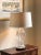 Mid-20th Century Murano Style Handblown Glass Table Lamp For Sale - Image 12 of 12