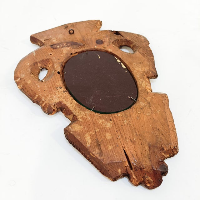 Gold Antique French Gilded Mirror For Sale - Image 8 of 10