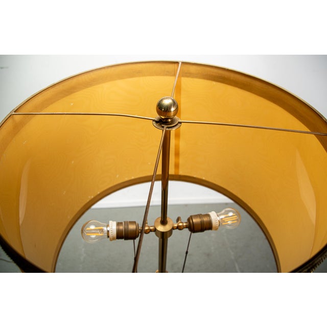 Metal Mid-Century Brass Floor Lamp, 1970s For Sale - Image 7 of 10