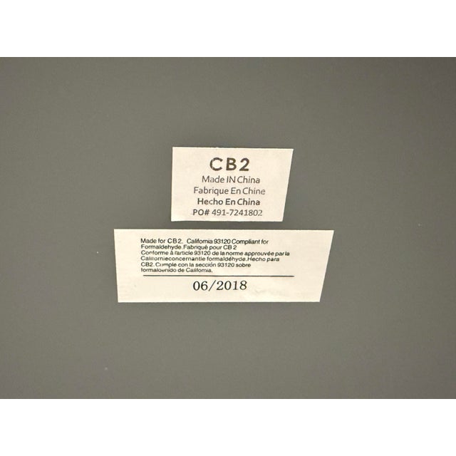 Hettler Tullmann for Cb2 Avalon Faux Shagreen Desk For Sale - Image 11 of 12