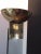1970s Italian Glass & Brass Floor Lamp by Max Baguara for Lamperti, 1970s For Sale - Image 5 of 9