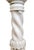 Mid-Century Modern Vintage Italian Carved Carrara Marble Pedestal Plant Stand Column For Sale - Image 3 of 10