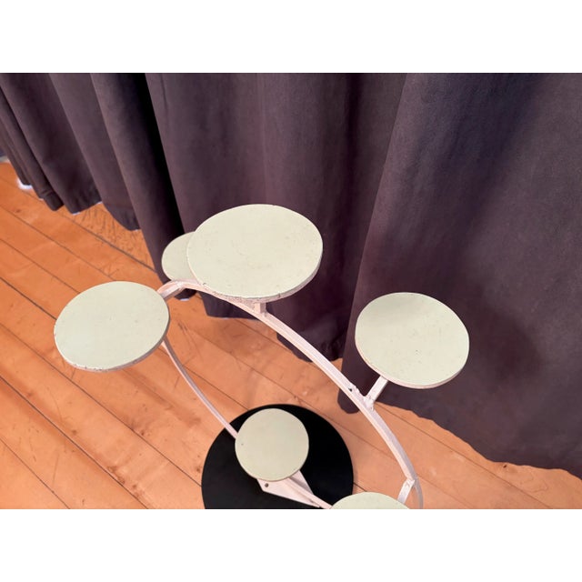 Wood Vintage Flower Stand, 1960s For Sale - Image 7 of 12