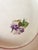 Large Old Paris Platter With Wildflowers and a Raspberry Pink Banded Border For Sale In Philadelphia - Image 6 of 7