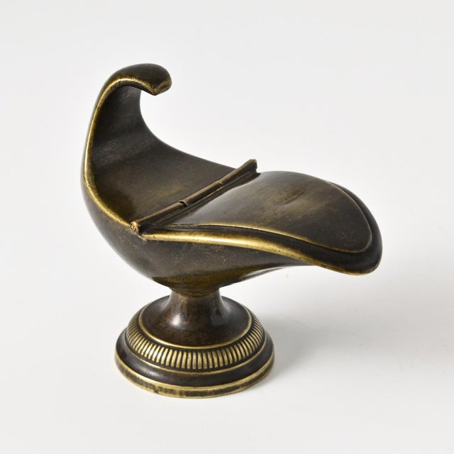 Antique Brass Incense Boat, 1800s For Sale - Image 14 of 16
