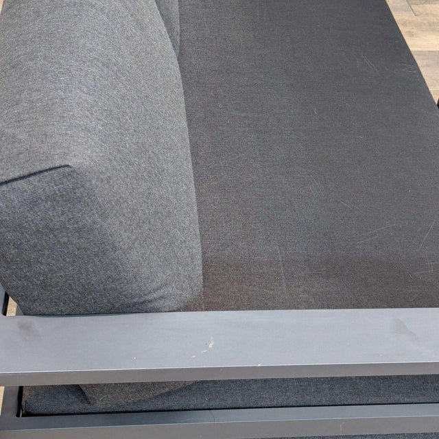 Jardin De Ville Outfit Outdoor Sofa With Footstool For Sale - Image 12 of 12