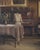 Interior painting on canvas with the motif “Lady at the Piano” from around the 1930s. The painting is signed and mounted...