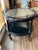 2010s Large Hickory Chair Atelier Collection Oval Bar Cart With Brass Gallery Rail & Antiqued Mirror Top For Sale - Image 5 of 8