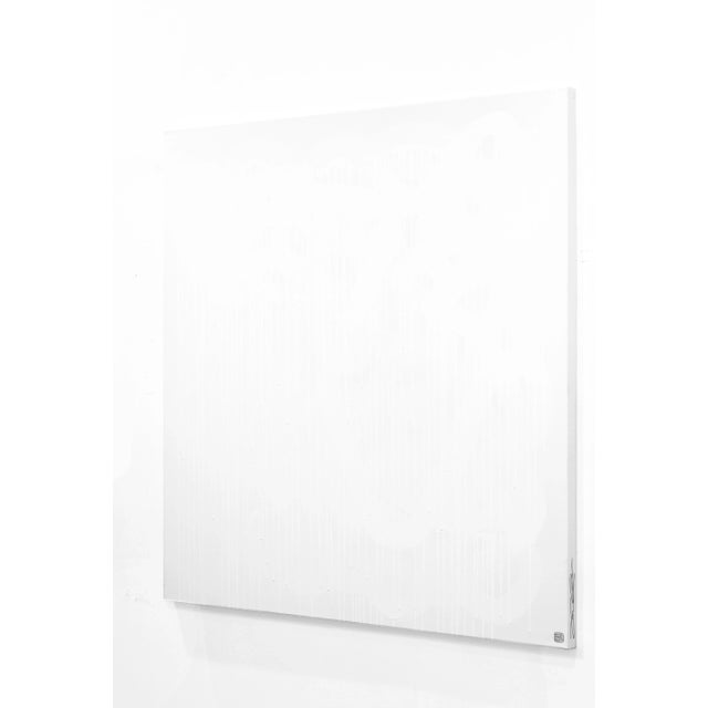 Fruity Ramen: Yang II - White on White Graffiti Textural Painting on Canvas Original Artwork by Jason DeMeo For Sale In Los Angeles - Image 6 of 9