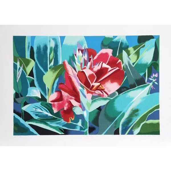Linda Bastian, "Cana Lily," Lithograph For Sale
