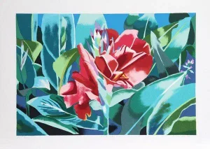 Linda Bastian, "Cana Lily," Lithograph
