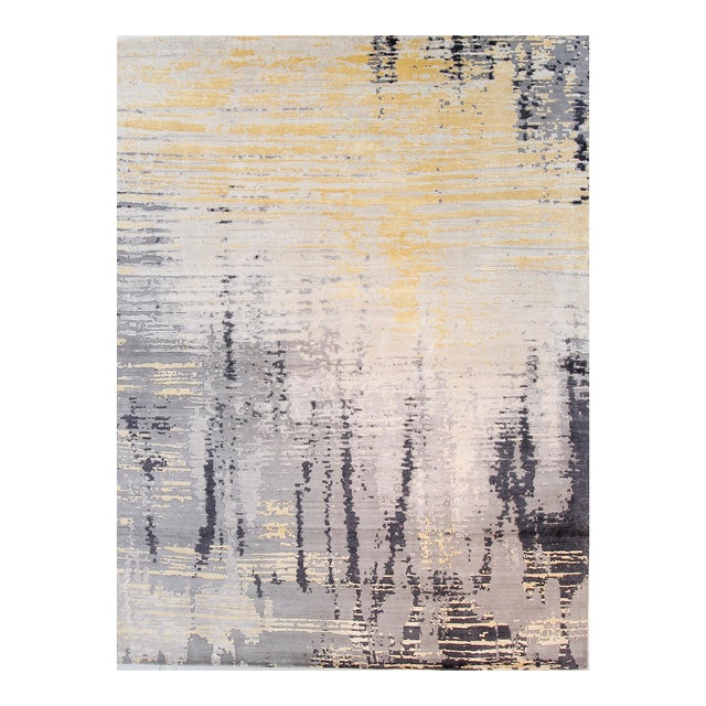 Velvet Rug, Gold 8x10 For Sale