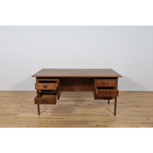 Mid-Century Teak Desk by Arne Vodder for Sibast, Denmark, 1960s For Sale - Image 12 of 18